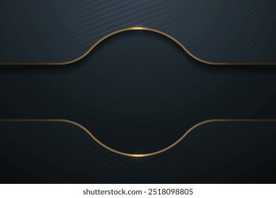 Fondo Abstractas del patrón del lujo del oro