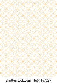 Abstrakter, moderner goldener Hintergrund, Muster wiederholen