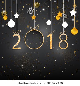 Abstract gold on black background with empty space label for Text and  Design,vector illustration