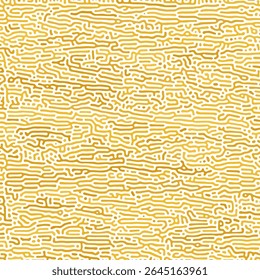 ABSTRACT GOLD ORANGE COLORFUL LINES TURING PATTERN ROUGH DESIGN REACTION DIFFUSION BACKGROUND VECTOR GOOD FOR WALLPAPER, COVER,POSTER 