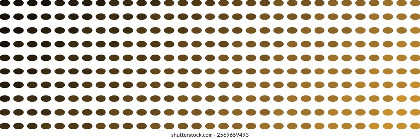 Abstract Gold Oval Pattern, Gradient Design, Geometric Background