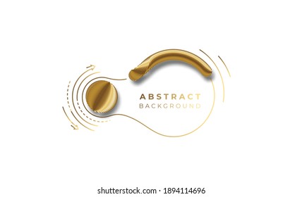 Abstract Gold pattern design and background. Use for modern design, cover, poster, template, brochure, decorated, flyer, banner.