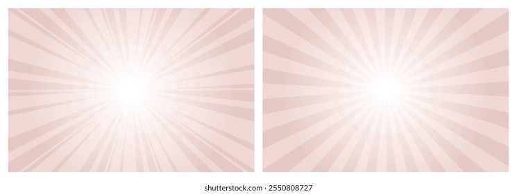 Abstract Gold Pink Sunburst background. Editable Sunburst background, Sunburst, Sunbeam