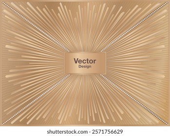 abstract gold  radiate circle line vector art background backdrop banner cover decoration element design traditional frame premium gift set art pattern