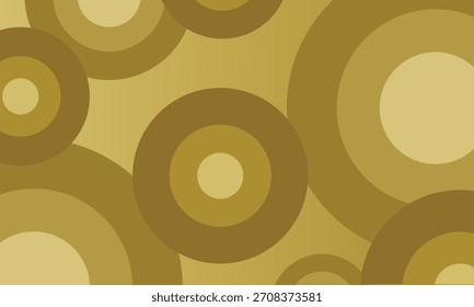 Abstrakter geometrischer Retro-Hintergrund aus Gold. Geeignet für Poster, Präsentationen, Webbanner, Kulisse und dekorative Designprojekte.