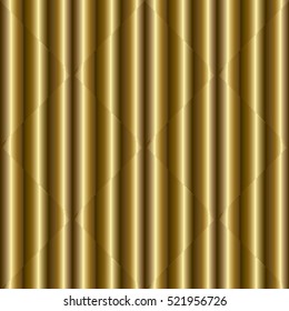 Abstract gold seamless pattern.  3d modern vector gold  background. Gold texture.