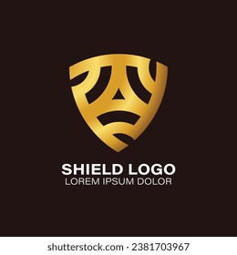 Resumen Diseño del logotipo de Gold Shield