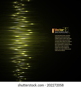 abstract gold sound background