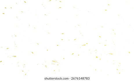 Borde de salpicadura de oro Abstractas con fondo festivo de confeti brillante
