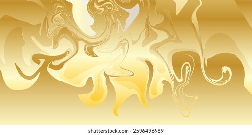 Abstract gold texture background with laser-etched rock wall, golden color, top view, close-up