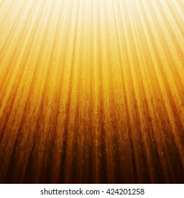 Abstract gold texture and background. Vector and illustration. Gold shining magic stripes light.