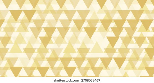 Fondo Abstractas del triángulo del oro, el fondo se puede utilizar para el Fondo de pantalla o el diseño, Vector.
