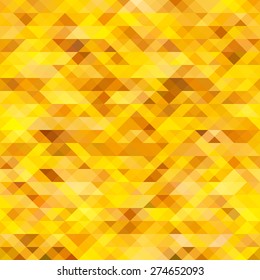 Abstract Gold Triangle Geometric Background Vector Stock Vector ...