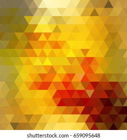  abstract gold  triangle pattern illustration