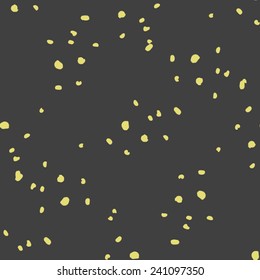 Abstract Gold Vector Confetti Background Pattern. 