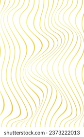 Resumen Vector de fondo de línea de onda dorada