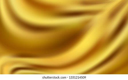 Abstract gold wave liquid background. Vector illustration of geometric texture. Pattern for web, print, wallpaper, wrapping, textile design, background for invitation card
