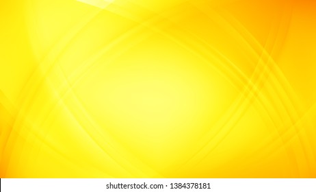 Abstract Gold Waves Curved Lines Background