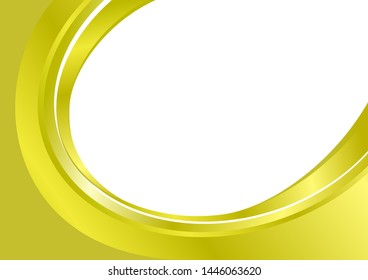 Abstract gold and white background with copy space. vector illustration