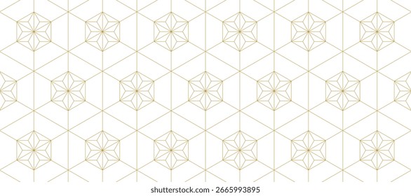 abstract gold white triangle line. geometric hexagon texture background. traditional pattern. natural leaf concept.