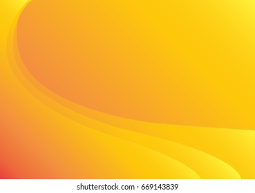 Abstract gold yellow wavy business background