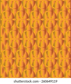 Abstract gold-copper celtic knot triquetra background