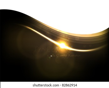 Abstract golden background