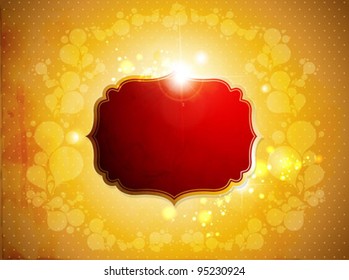 Abstract Golden Background
