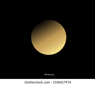 Abstract Golden Background bokeh effect Vector EPS 10 illustration. - Vector