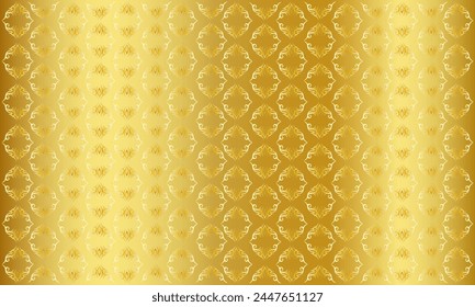 Abstrakter goldener Hintergrund aus eleganten goldenen geometrischen Mustern zum Bedrucken von Stoff oder Packpapier.