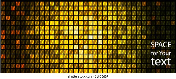 Abstract golden background for design