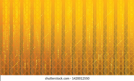 Abstract golden background with gold stripes. EPS10, Vector, Illustration Size ratio 1920x1080