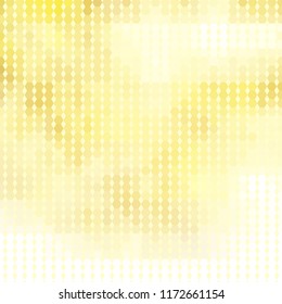 
Abstract golden background of hexagonal geometric shapes