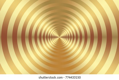 abstract golden background with the metallic texture of gold in concentric circles. targets concept, business goals concept for creative templates, backgrounds and Fabric designs