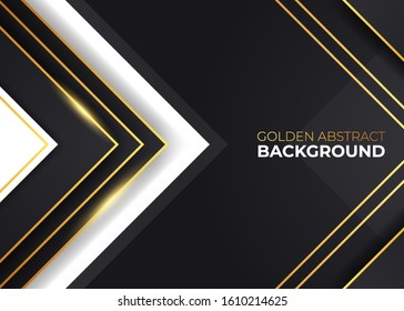 Abstract golden background. Minimalist golden background.