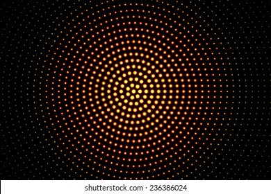 Abstract golden background. , orange glowing techno background