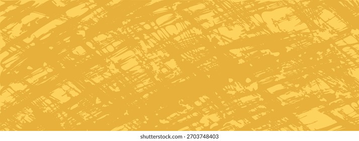 Abstractas fondo dorado con textura áspera rayada, Ilustración vectorial