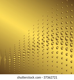 Abstract golden background (vector)