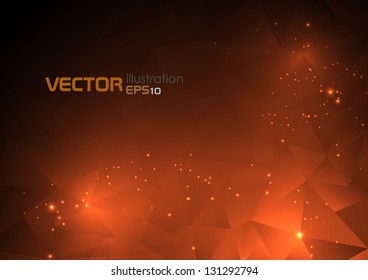 Abstract golden background. Vector illustration. Eps 10.