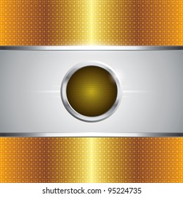 Abstract golden background, vector illustration