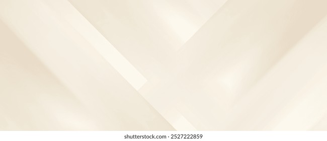 Abstract golden background with white and beige luxury glitter shapes. Golden lines luxury on cream color background. Gold elegant realistic paper cut style 3d. Vector illustration