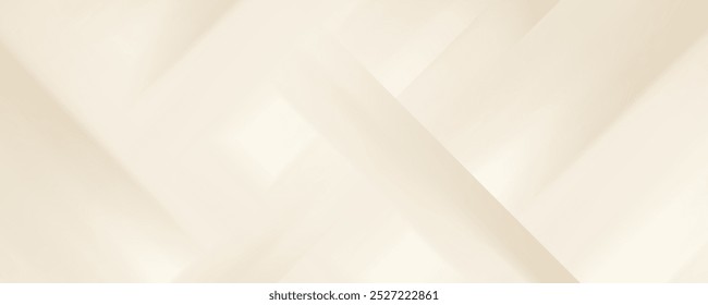 Abstract golden background with white and beige luxury glitter shapes. Golden lines luxury on cream color background. Gold elegant realistic paper cut style 3d. Vector illustration