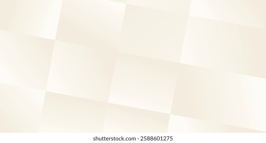 Abstract golden background with white and beige luxury glitter shapes. Golden lines luxury on cream color background. Gold elegant realistic paper cut style 3d. Vector illustration