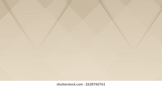 Abstract golden background with white and beige luxury glitter shapes. Golden lines luxury on cream color background. Gold elegant realistic paper cut style 3d