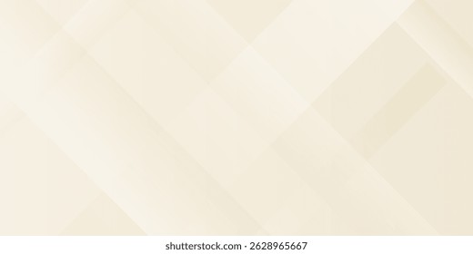 Abstract golden background with white and beige luxury glitter shapes. Golden lines luxury on cream color background. Gold elegant realistic paper cut style 3d. Vector illustration