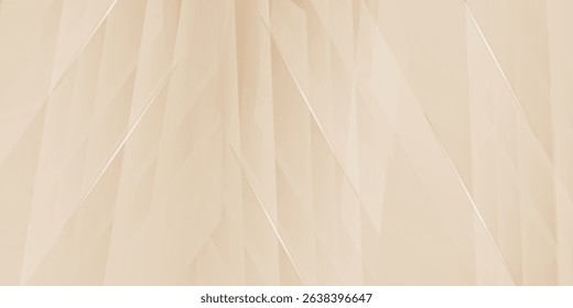 Abstract golden background with white and beige luxury glitter shapes. Golden lines luxury on cream color background. modern