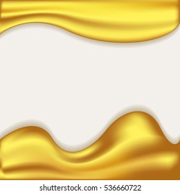 Abstract golden background.Vector gold banner design.