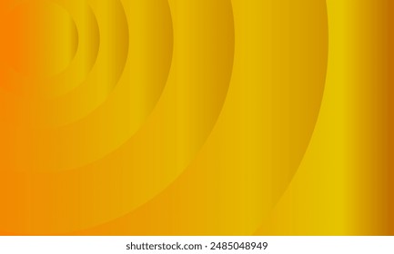 abstract golden circle background, gradient color, vector design. template for poster, brochure, leaflet, flyer, card, banner, book cover, wallpaper, web, backdrop