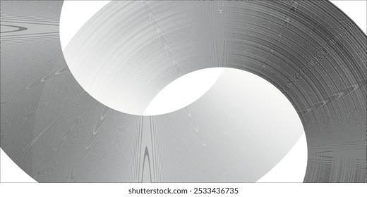 Abstractas líneas de círculo dorado sobre fondo oscuro. Diseño de arte de línea geométrica. Ilustración vectorial, eps10. líneas circulares modernas.