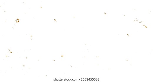  Confete dourado abstrato caindo para baixo bokeh glitter e fita de ziguezague no fundo transparente. Design para o feriado e fundo de celebração. Ilustração vetorial.
